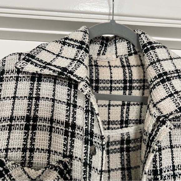 Plaid Starlow Long Jacket - Picture 3 of 3
